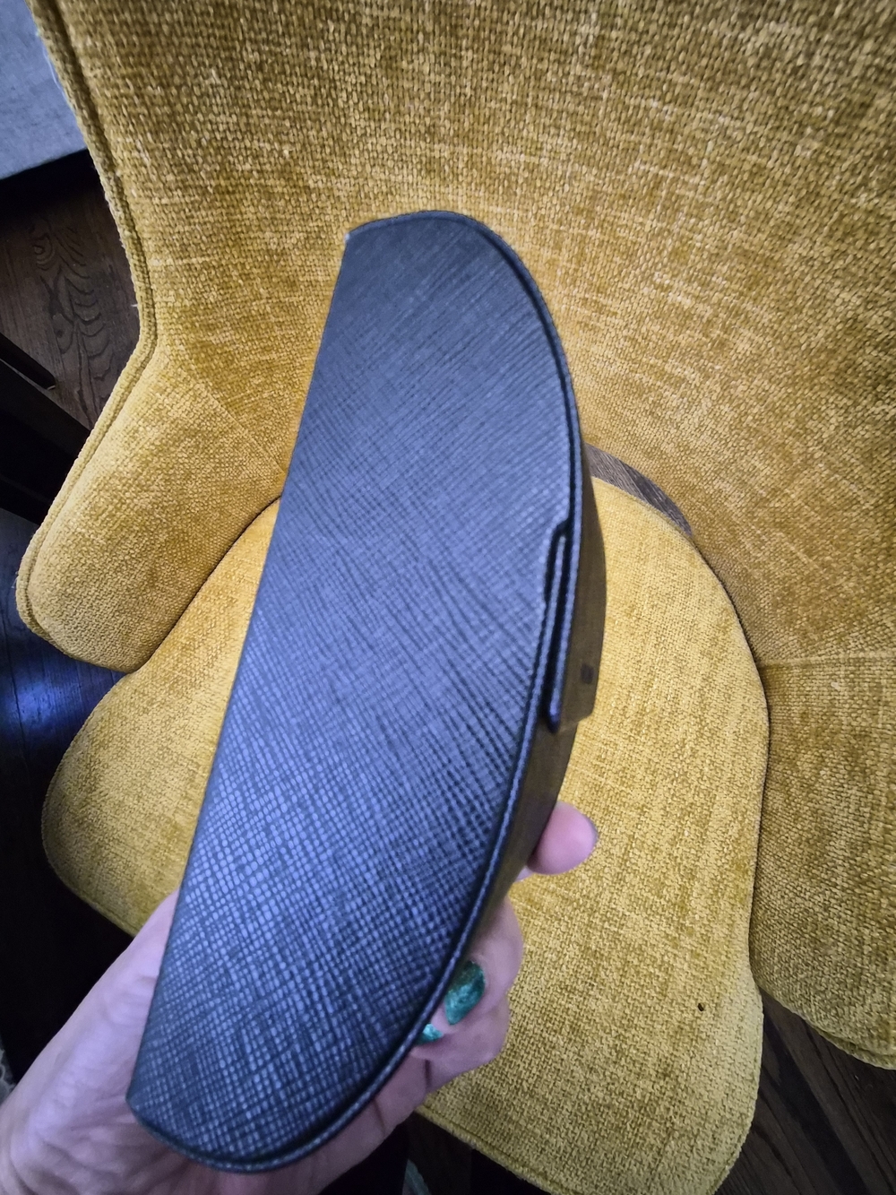 Prada Black Saffiano Leather Glasses Case - Picture 4 of 4